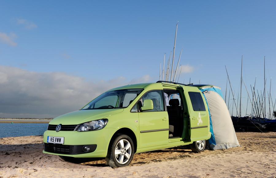  Volkswagen Caddy Camper 2.0 TDi BlueMotion 2013 года  (UK) (фото 26 из 30)
